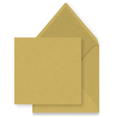 Gold Umschlag